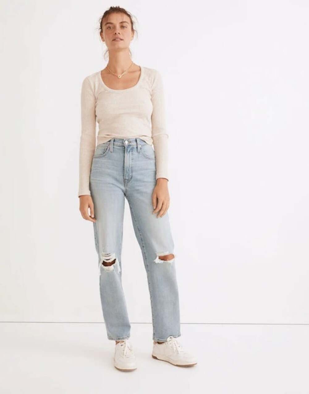 Madewell The Perfect Vintage Straight Jean Danby Wash 25